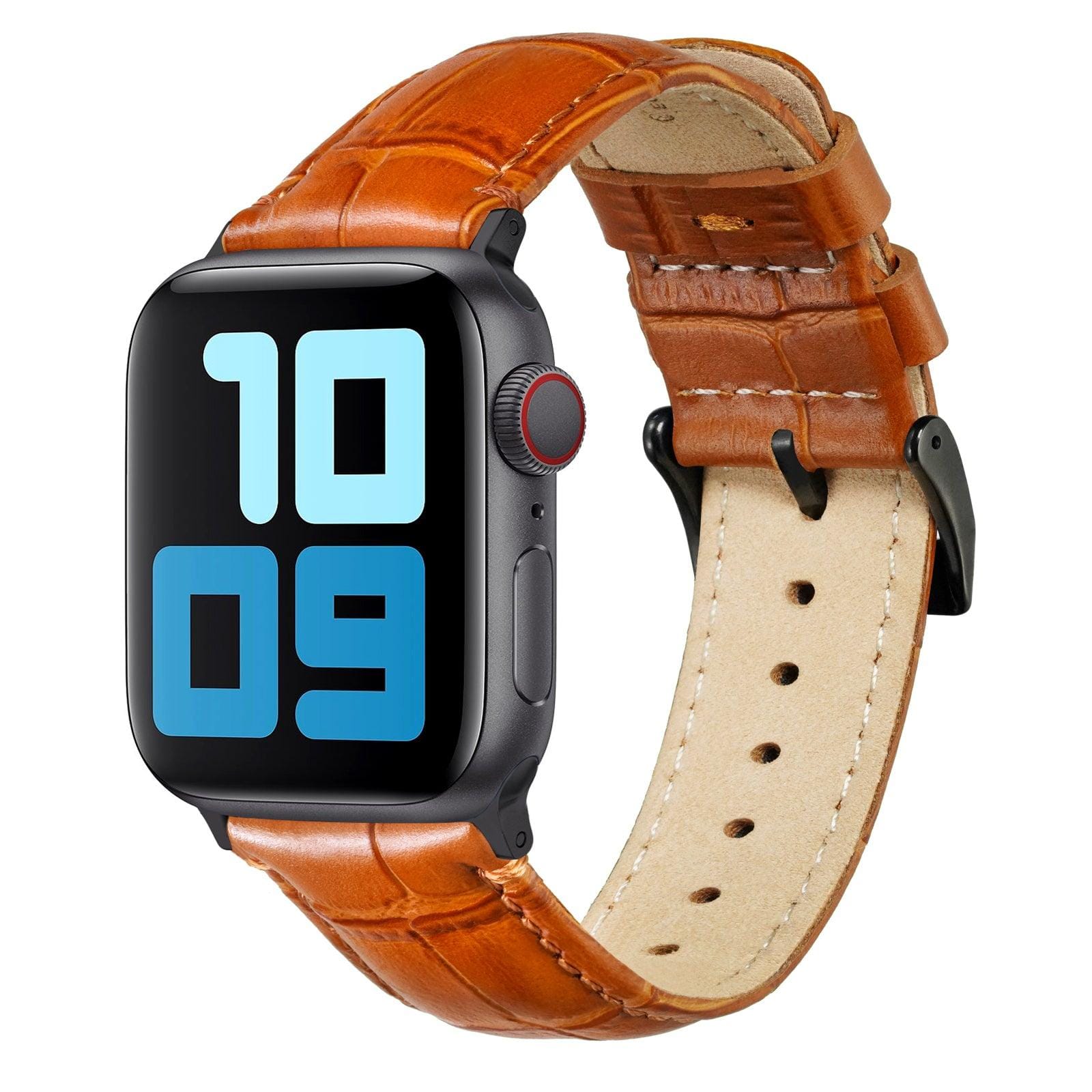 Apple Watch | Navy Blue Alligator Grain Leather