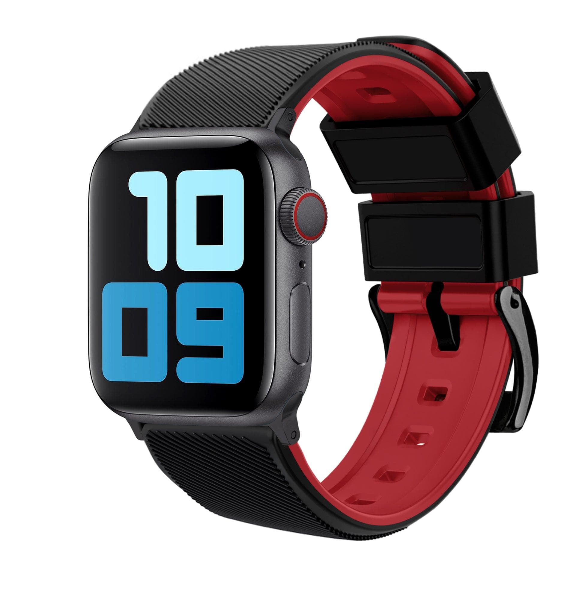 Apple watch series 4 best sale red strap