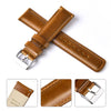 Ritche Genuine Leather Watch Band for Samsung Galaxy Watch 6 Classic Omega x Swatch Moonswatch 20mm Classic Vintage Quick Release Leather Watch Strap