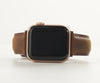 Ritche Brown Leather Watch Bands for Apple watch Series 1/2/3/4/5/6/7/SE