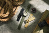 Ritche Watch Bands Canvas Watch Bands Ritche Army Green Canvas Quick Release Silver Buckle