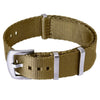 Khaki|Seatbelt Nato Watch Straps Watch Band.