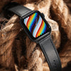 Ritche Watch Bands Ritche Black Top Grain Leather iWatch Band in 38, 40, 41, 42, 44, 45mm