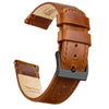 Toffee Brown Leather Watch Band Watch Band.