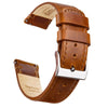 Toffee Brown Leather Watch Band Watch Band.