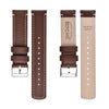 Ritche Watch Bands Top Grain Leather Watch Band Ritche Top Grain Dark Brown Leather Watch Band