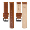 Ritche Watch Bands Top Grain Leather Watch Band Ritche Top Grain Toffee brown Leather Watch Bands