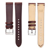 Ritche Watch Bands Vintage Leather Watch Band Ritche Coffee Vintage Leather Watch Band Quick Release