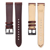 Ritche Watch Bands Vintage Leather Watch Band Ritche Coffee Vintage Leather Watch Band Quick Release
