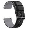 Ritche Watch Bands Watch Bands 18mm / Black/grey / Black Ritche Classic Silicone Watch Bands