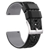 Ritche Watch Bands Watch Bands 18mm / Black/grey / Silver Ritche Classic Silicone Watch Bands