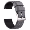 Ritche Watch Bands Watch Bands 18mm / Grey / Silver Ritche Classic Silicone Watch Bands