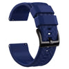 Ritche Watch Bands Watch Bands 18mm / Navy Blue / Black Ritche Classic Silicone Watch Bands