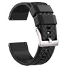 Ritche Watch Bands Watch Bands Black / 20mm / Silver Two-tone Silicone watch band for Galaxy Watch 5 and Galaxy Watch5 Pro