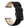 Ritche Watch Bands Watch Bands Black / Black Samsung Galaxy Watch Bands 20mm Sailcloth Strap