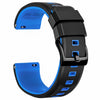 Ritche Watch Bands Watch Bands Black/Blue / Black Samsung Galaxy Watch Bands 20mm Sports Silicone Straps