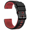 Ritche Watch Bands Watch Bands Black/Red / Black Samsung Galaxy Watch Bands 20mm Sports Silicone Straps