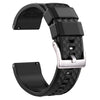 Ritche Watch Bands Watch Bands Black / Silver / 20mm Ritche Classic Silicone Watch Bands ＆ Straps