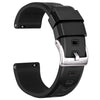 Ritche Watch Bands Watch Bands Black / Silver Samsung Galaxy Watch Bands 20mm Sports Silicone Straps