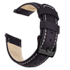 Ritche Watch Bands Watch Bands Black/white / Black / 20mm Ritche Classic Leather Watch Band Straps