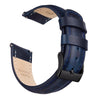 Ritche Watch Bands Watch Bands Dark blue / Black / 20mm Ritche Classic Leather Watch Band Straps