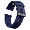 Ritche Watch Bands Watch Bands Dark Blue / Black Samsung Galaxy Watch Bands 20mm Canvas Straps