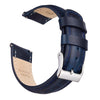 Ritche Watch Bands Watch Bands Dark blue / Silver / 20mm Ritche Classic Leather Watch Band Straps