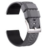 Ritche Watch Bands Watch Bands Grey/black / 20mm / Silver Two-tone Silicone watch band for Galaxy Watch 5 and Galaxy Watch5 Pro