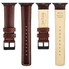 Ritche Watch Bands Watch Bands Ritche Coffee Leather iWatch Band in 38, 40, 41, 42, 44, 45 mm iWatch Band
