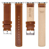 Ritche Watch Bands Watch Bands Ritche Toffee Brown Top Grain Leather iWatch Band in 38, 40, 41, 42, 44, 45mm