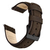 Ritche Watch Bands Watch Bands Saddle Brown / Black / 20mm Ritche Classic Leather Watch Band Straps