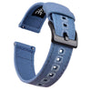 Ritche Watch Bands Watch Bands Sky blue / Black Samsung Galaxy Watch Bands 20mm Canvas Straps