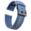 Ritche Watch Bands Watch Bands Sky blue / Black Samsung Galaxy Watch Bands 22mm Canvas Straps