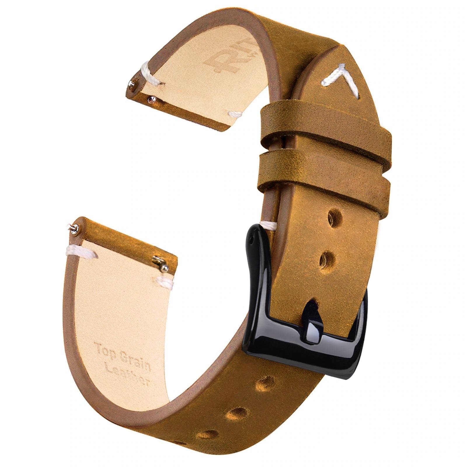 Ritche Vintage Leather Watch Bands, Vintage Leather Watch Straps